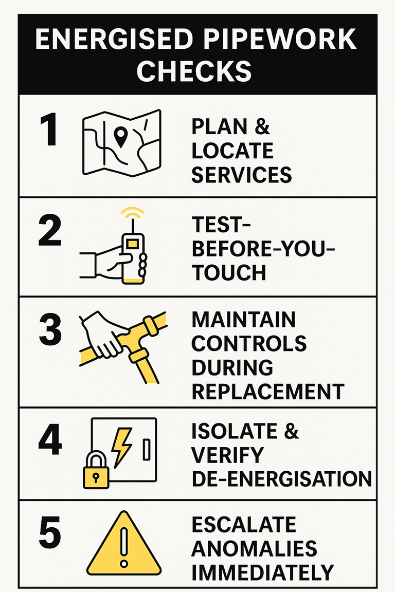 Electrical Risk Chart Control Electrical Risk on Network Pipes (NWPNET064): Real Incidents ...